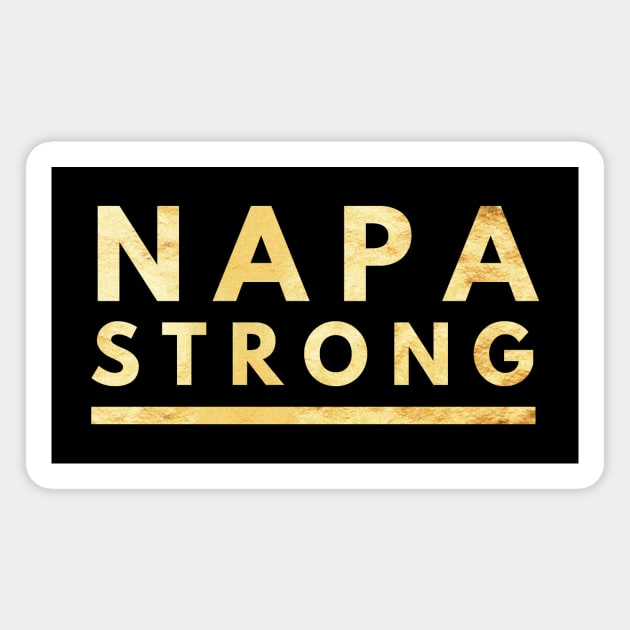 Napa Strong Pray for Napa Community Prayers for Shooting Victims Magnet by twizzler3b